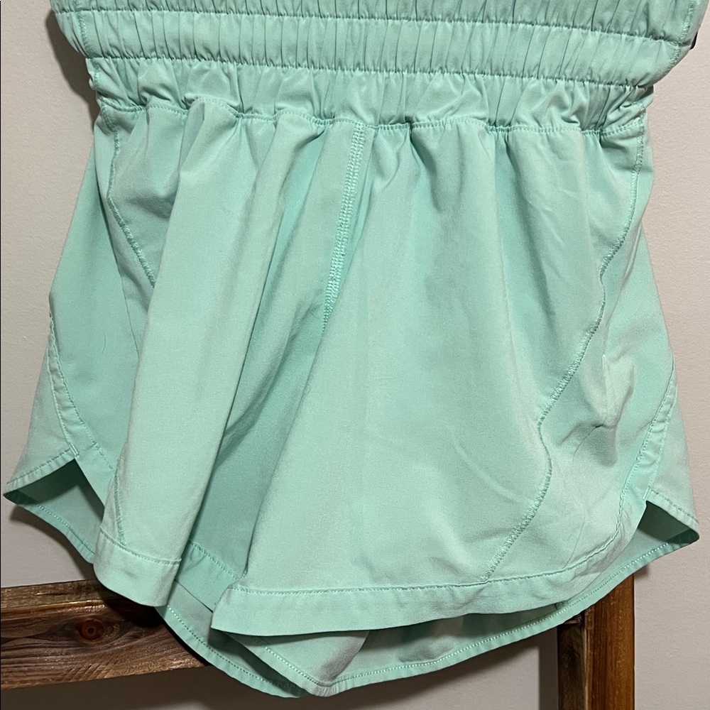 Lululemon Track That Wild Mint Shorts